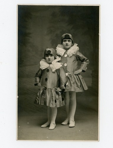Vecchia foto carnevale costume - foto,