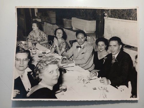 Foto epoca anni banchetto - anni, 50