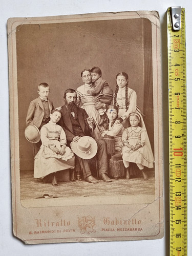 Vecchia foto famiglia - foto, ritratto
